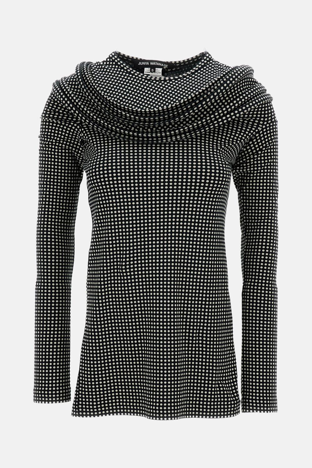 junya watanabe long sleeved pois top