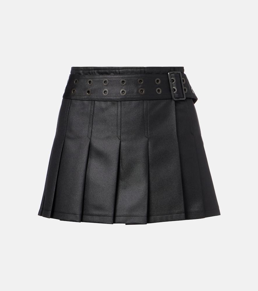 junya watanabe pleated miniskirt