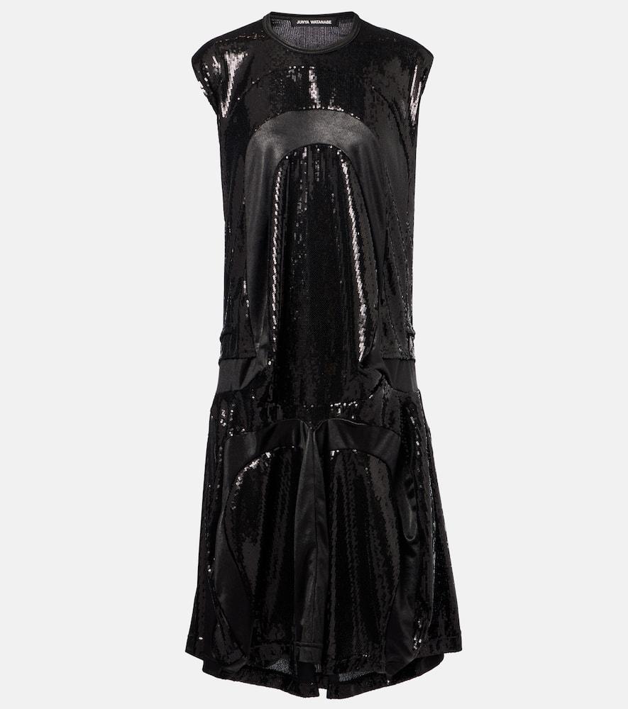 junya watanabe sequined midi dress