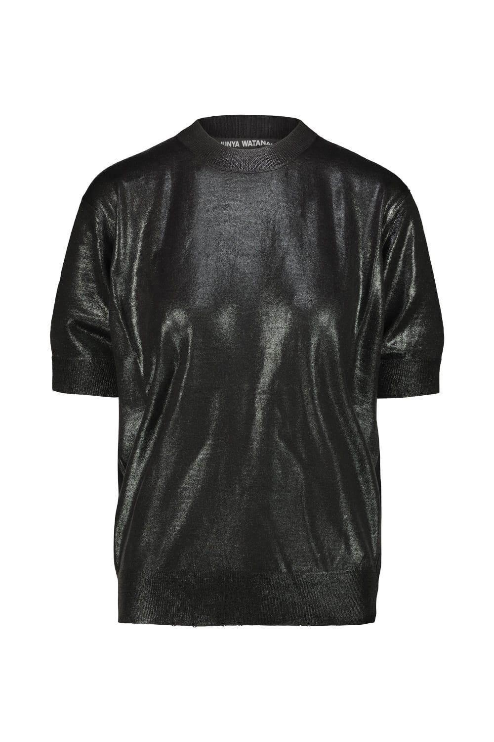 junya watanabe short-sleeved knitted t-shirt