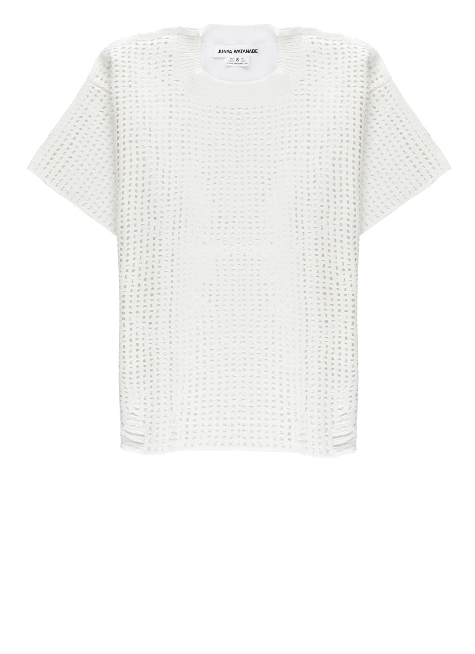 junya watanabe t-shirt with net
