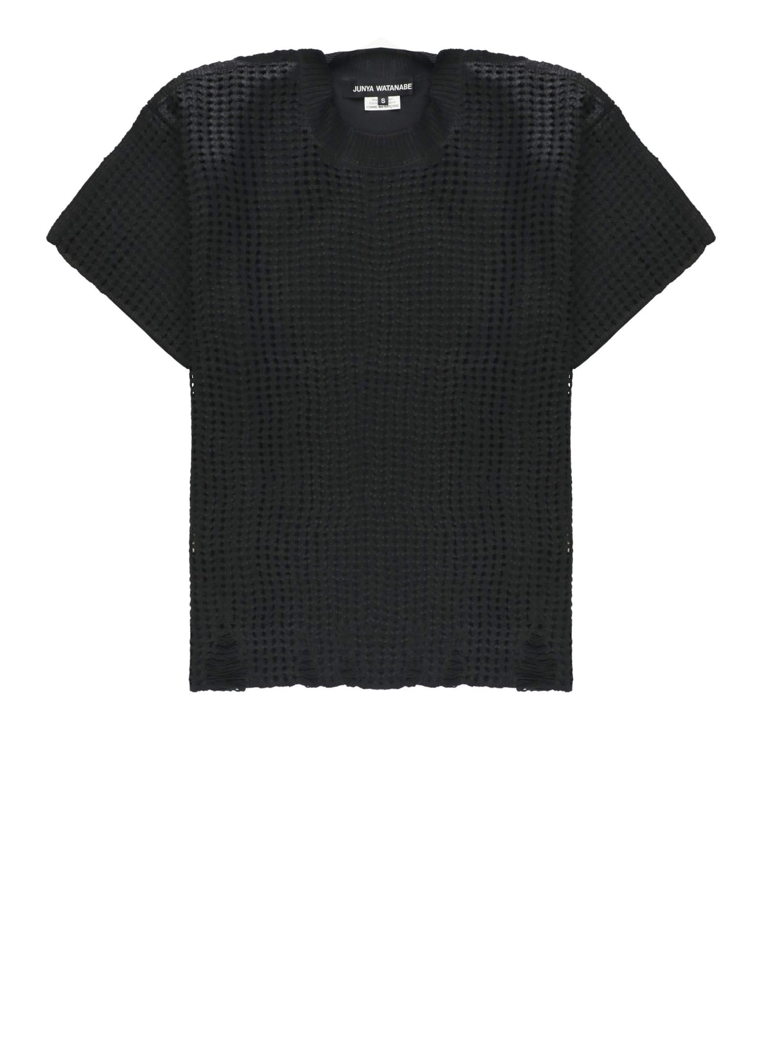 junya watanabe t-shirt with net