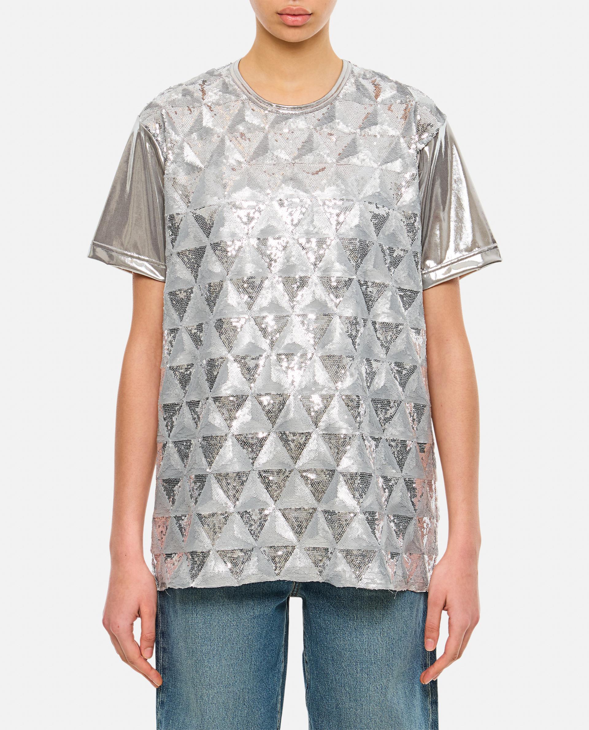 junya watanabe t-shirts and polos silver - women