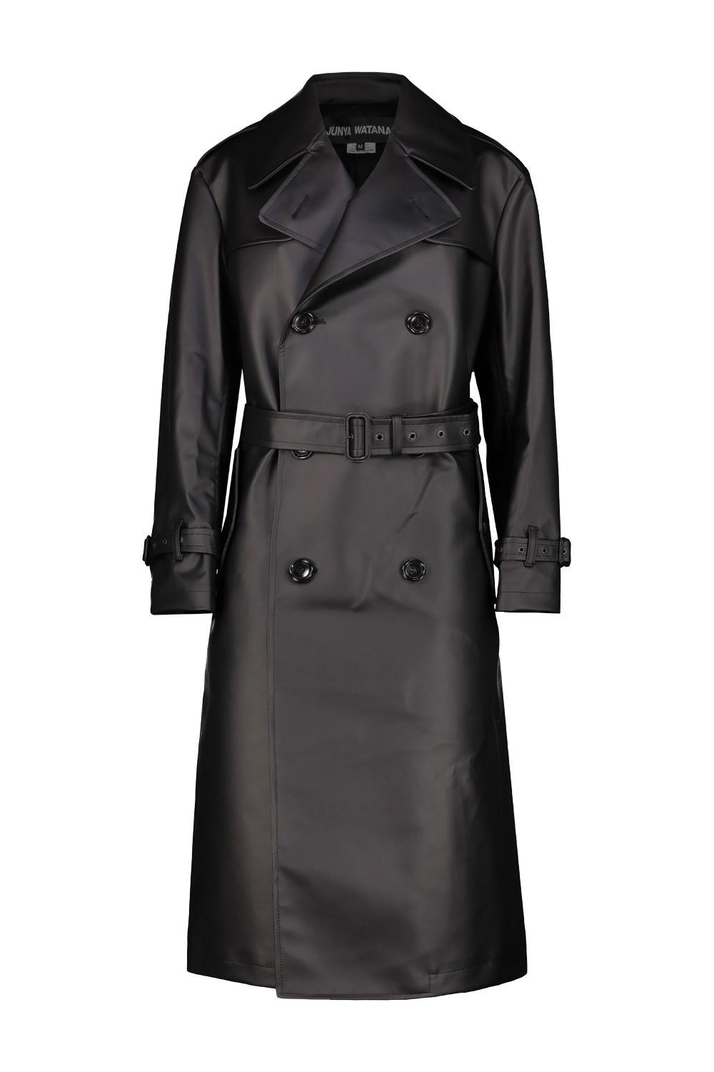 junya watanabe trench coat in syntetic leather