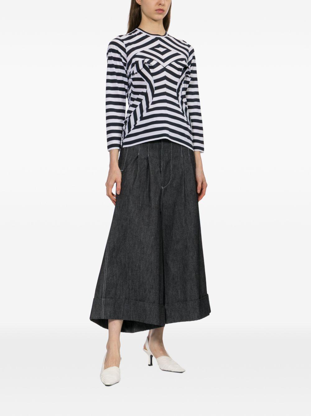 junya watanabe trousers nero - women