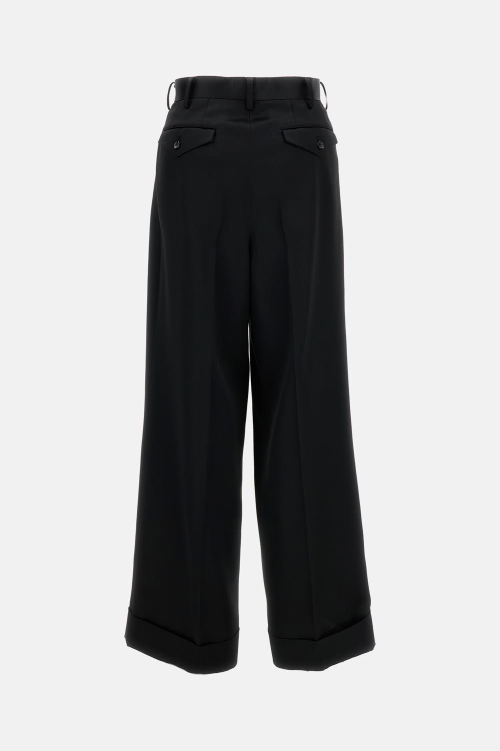 junya watanabe trousers with pleats