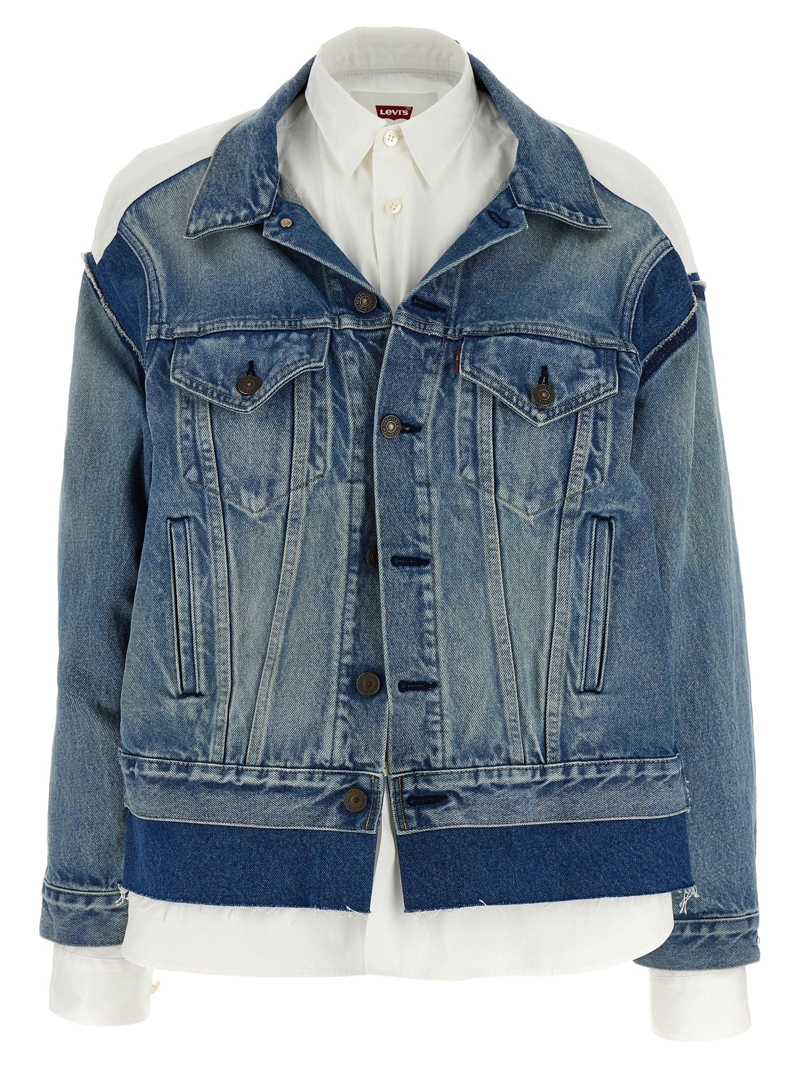junya watanabe x levis shirt denim jacket