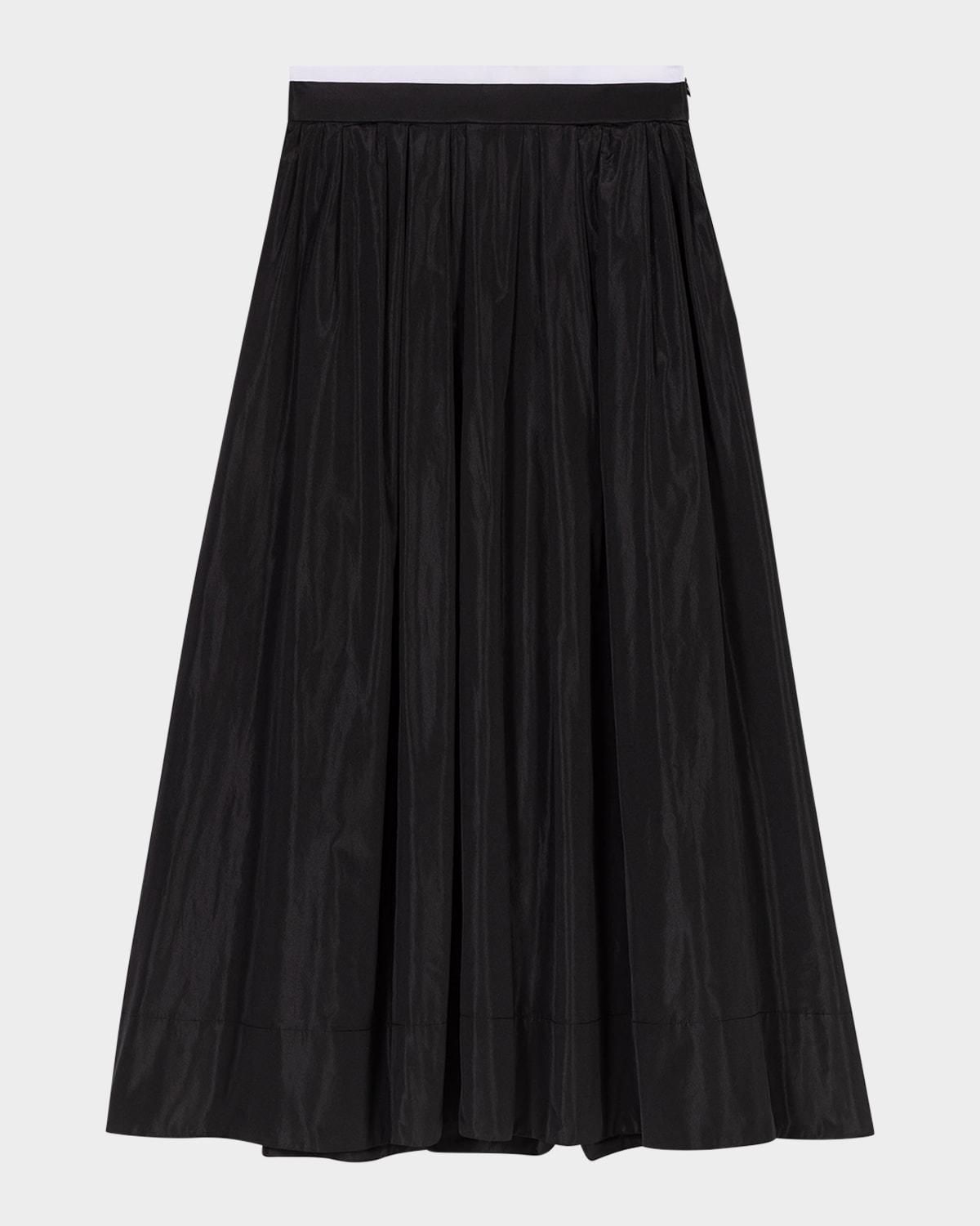 juraly technical midi skirt