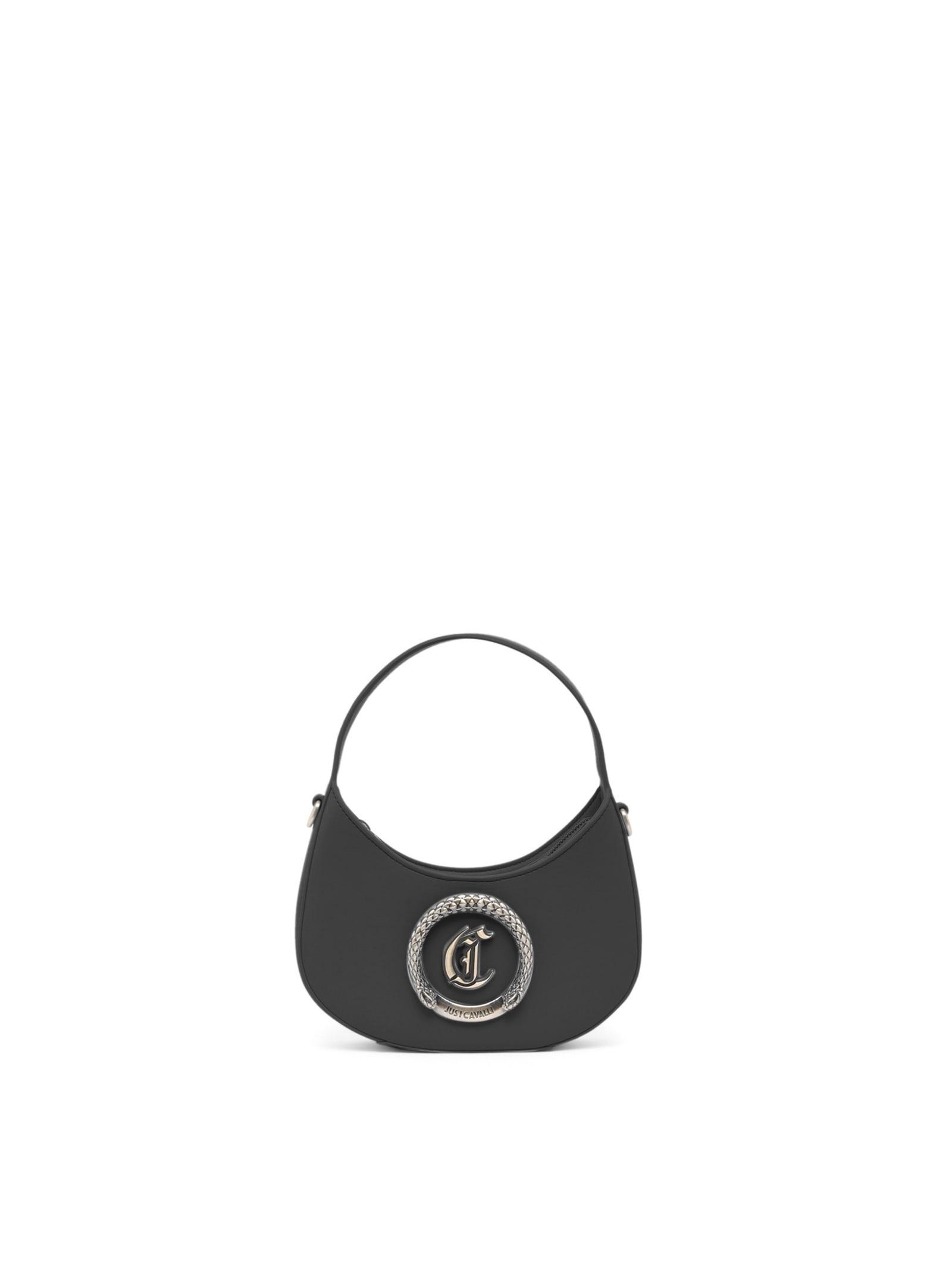just cavalli black shoulder bag