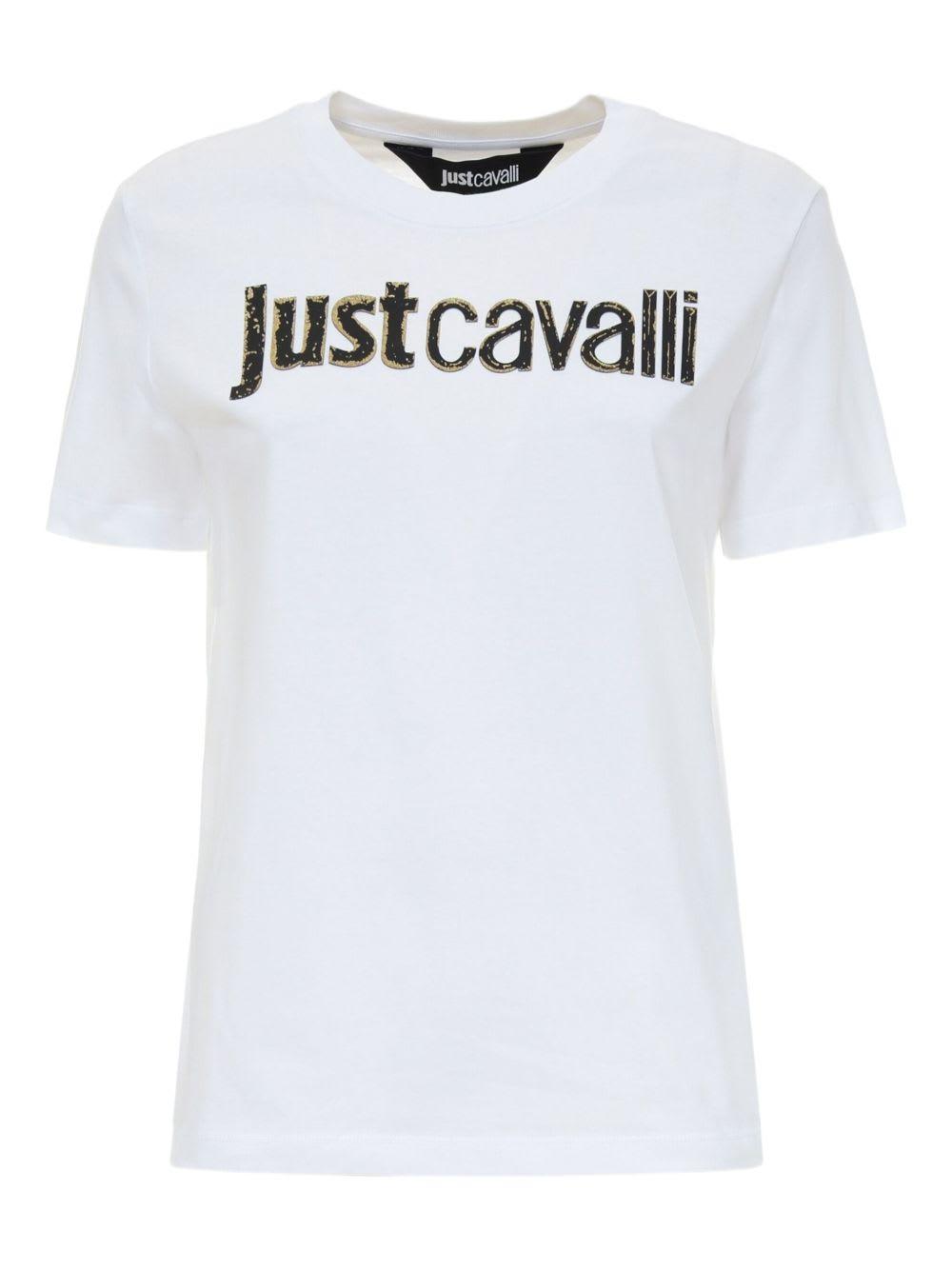just cavalli logo t-shirt