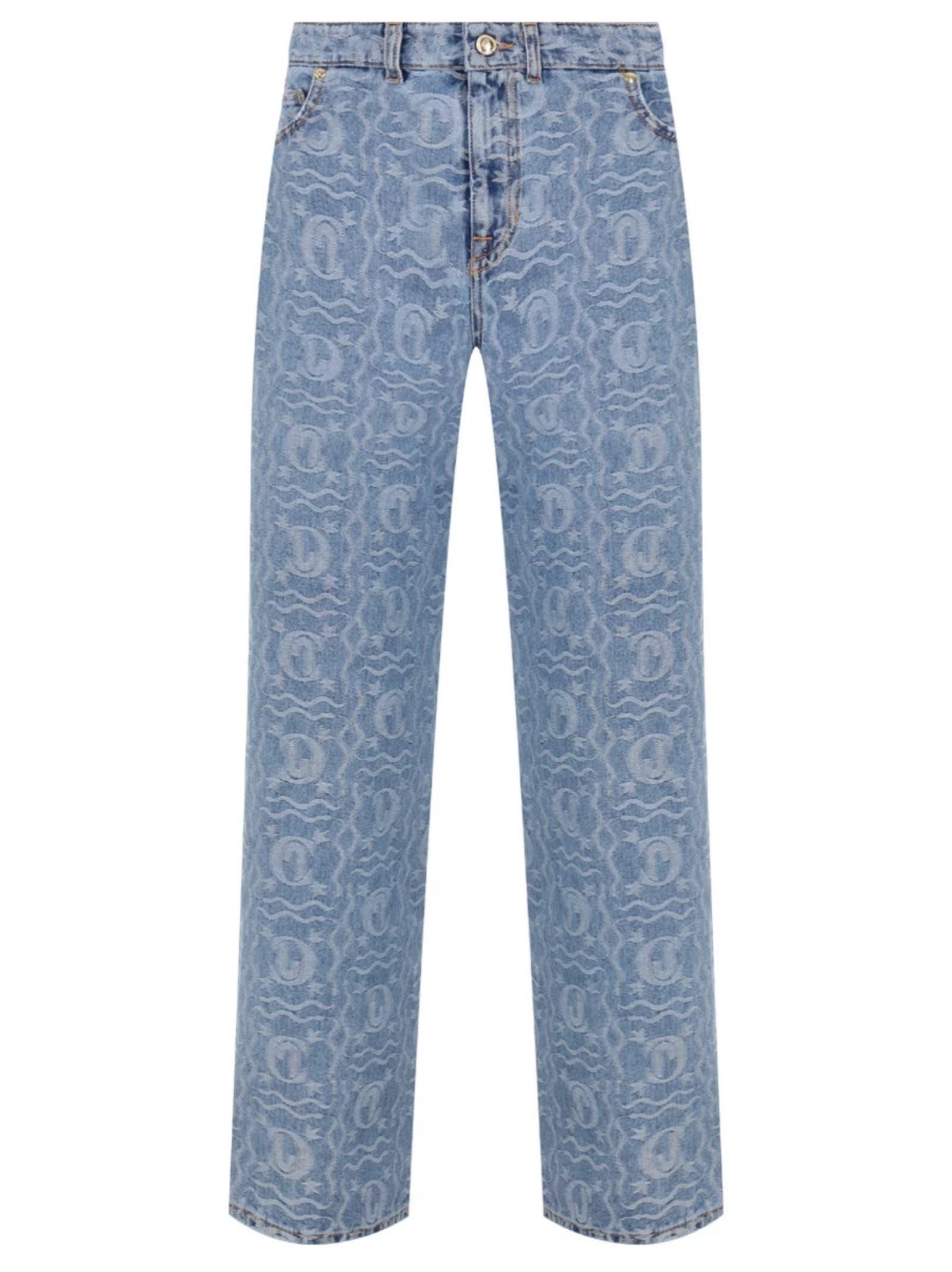 just cavalli straight trousers