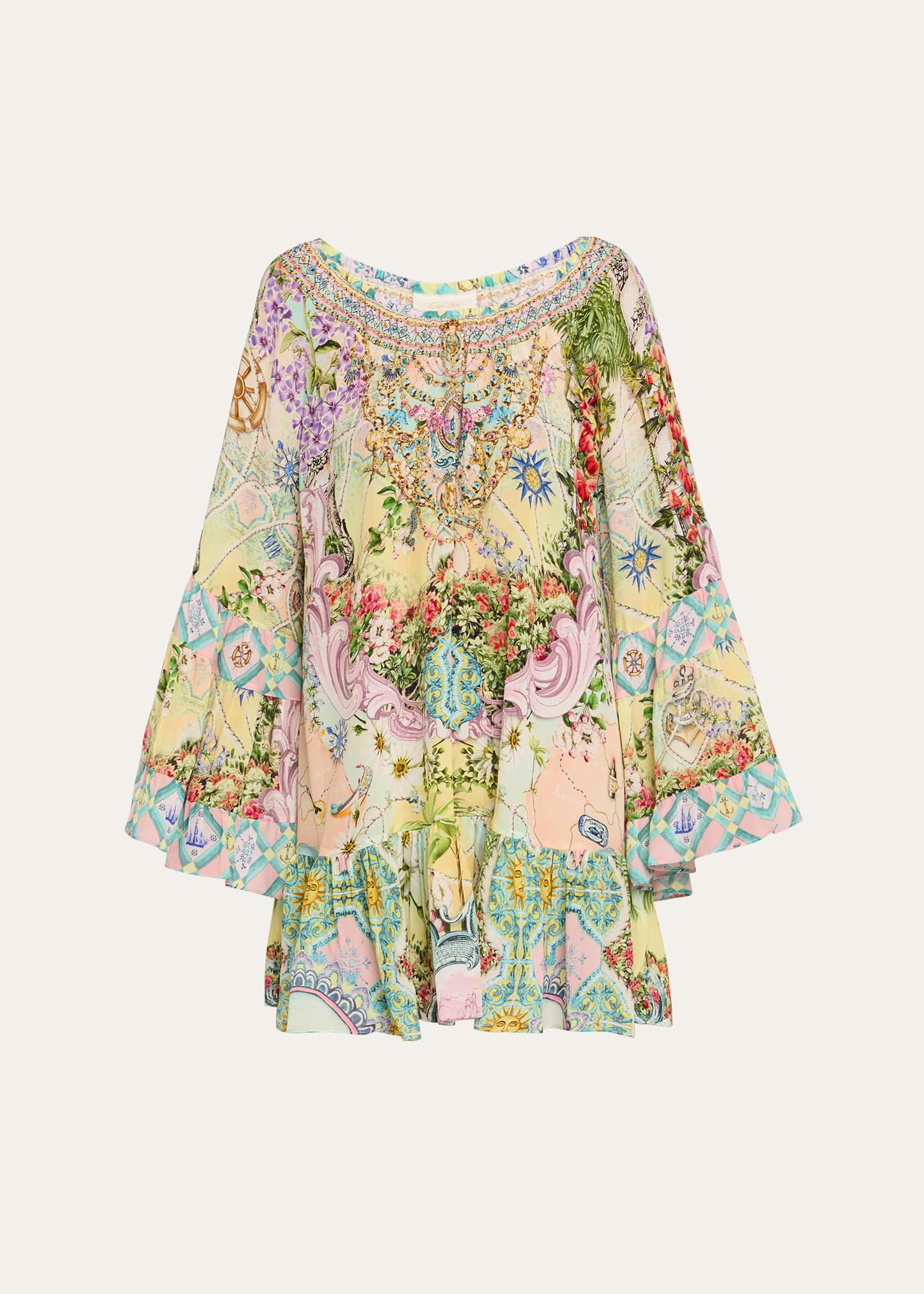 just coasting a-line frill dress