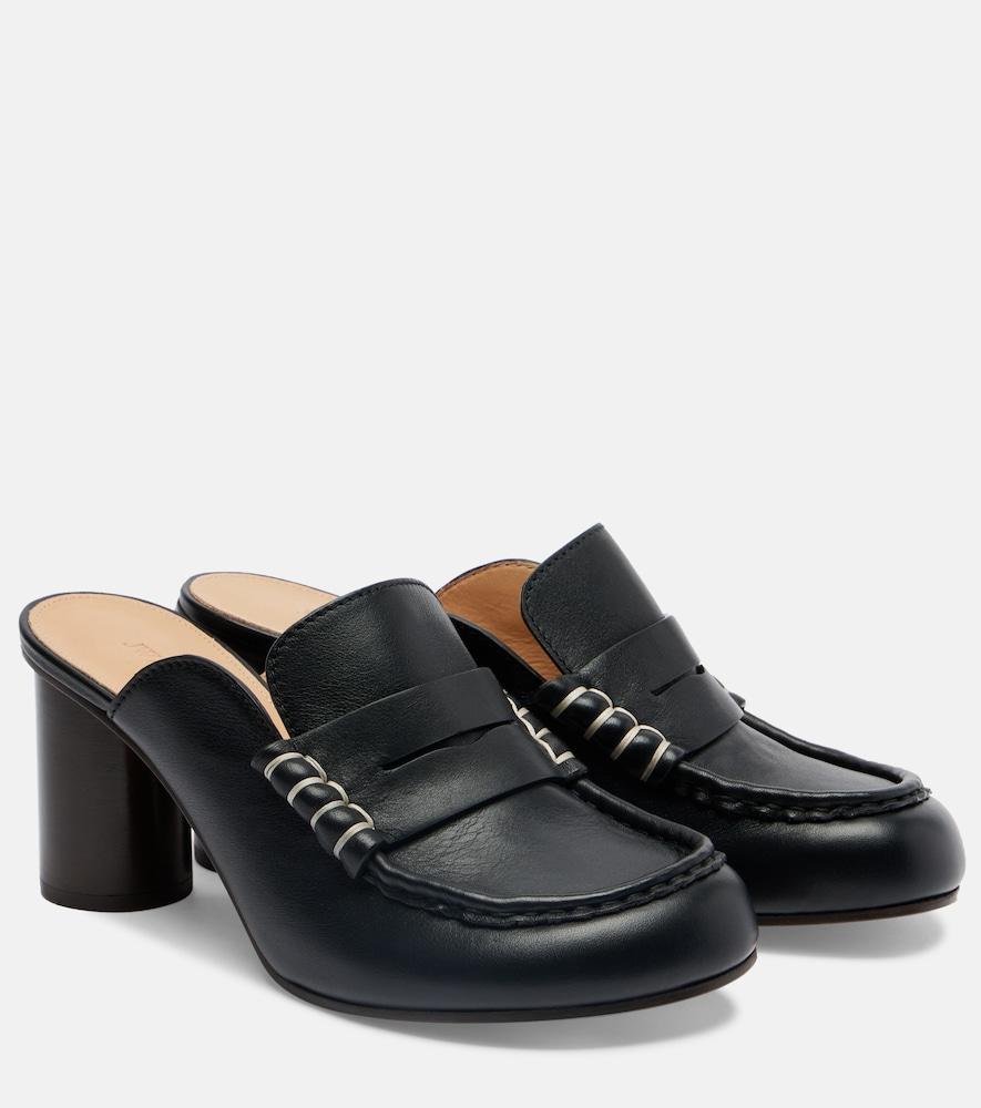 jw anderson 75 leather mules