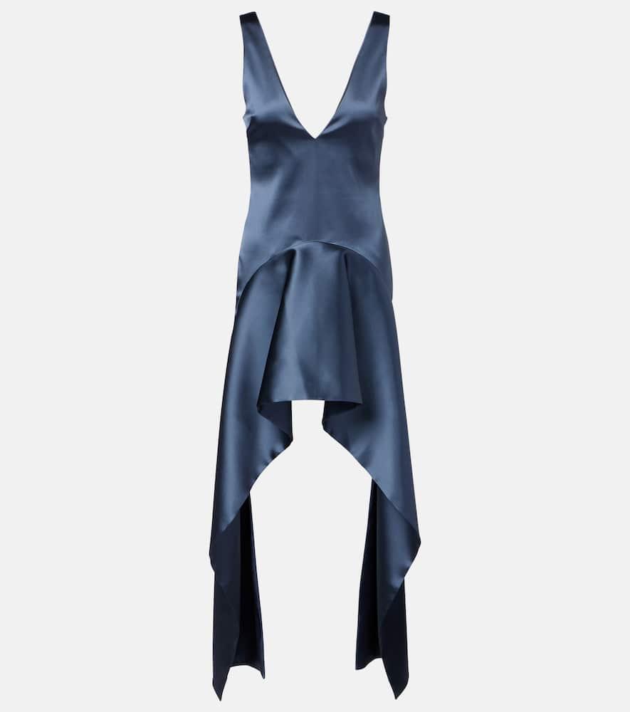 jw anderson asymmetric draped minidress