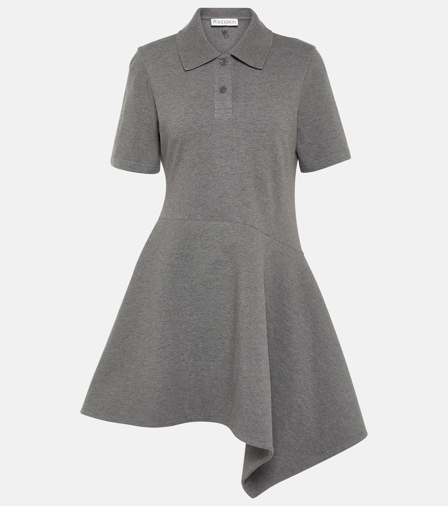 jw anderson asymmetric knitted minidress