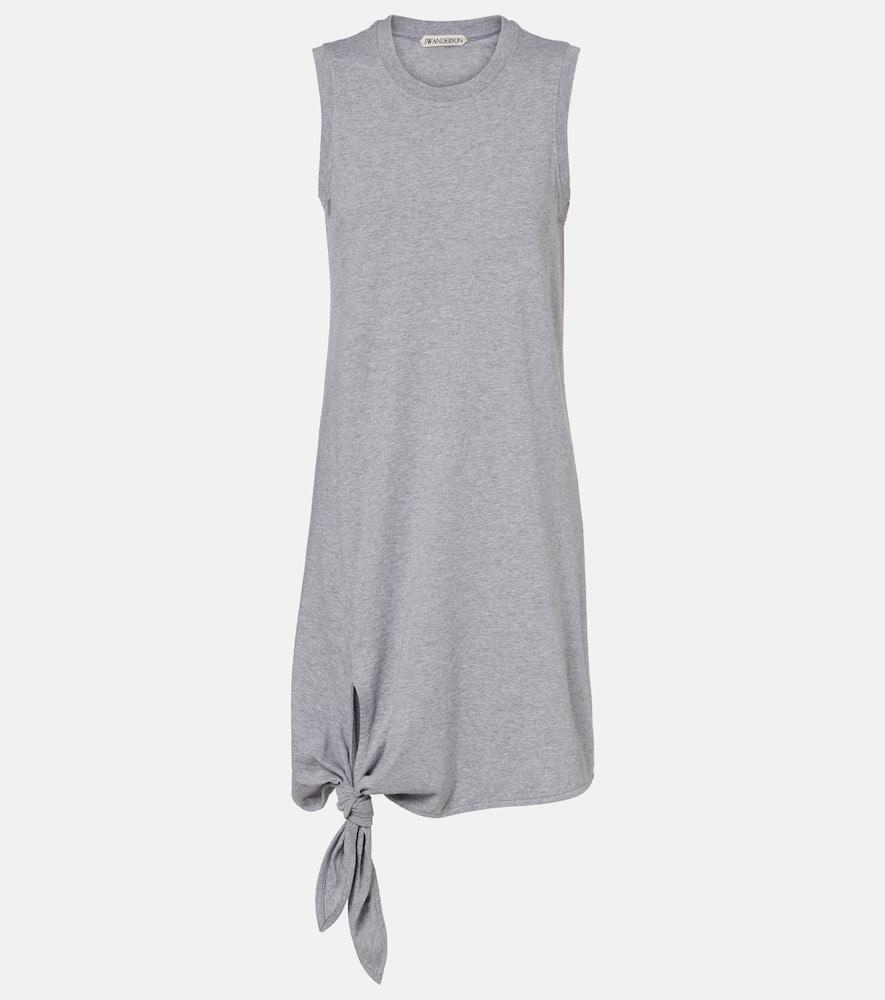 jw anderson cotton jersey midi dress