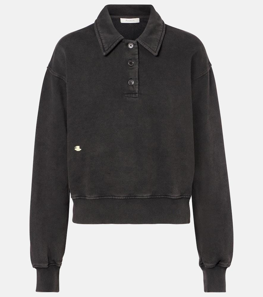 jw anderson cotton polo sweatshirt