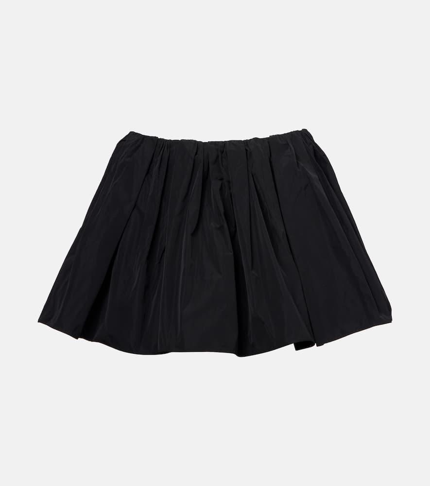 jw anderson gathered taffeta skort
