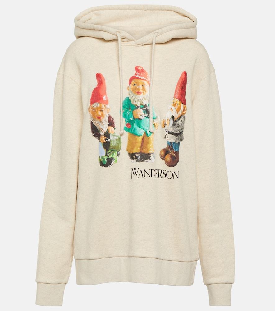 jw anderson gnome trio cotton hoodie