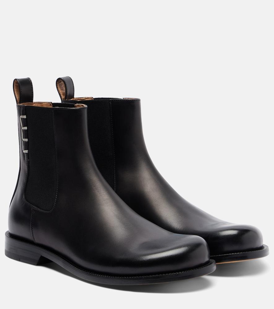 jw anderson leather chelsea boots