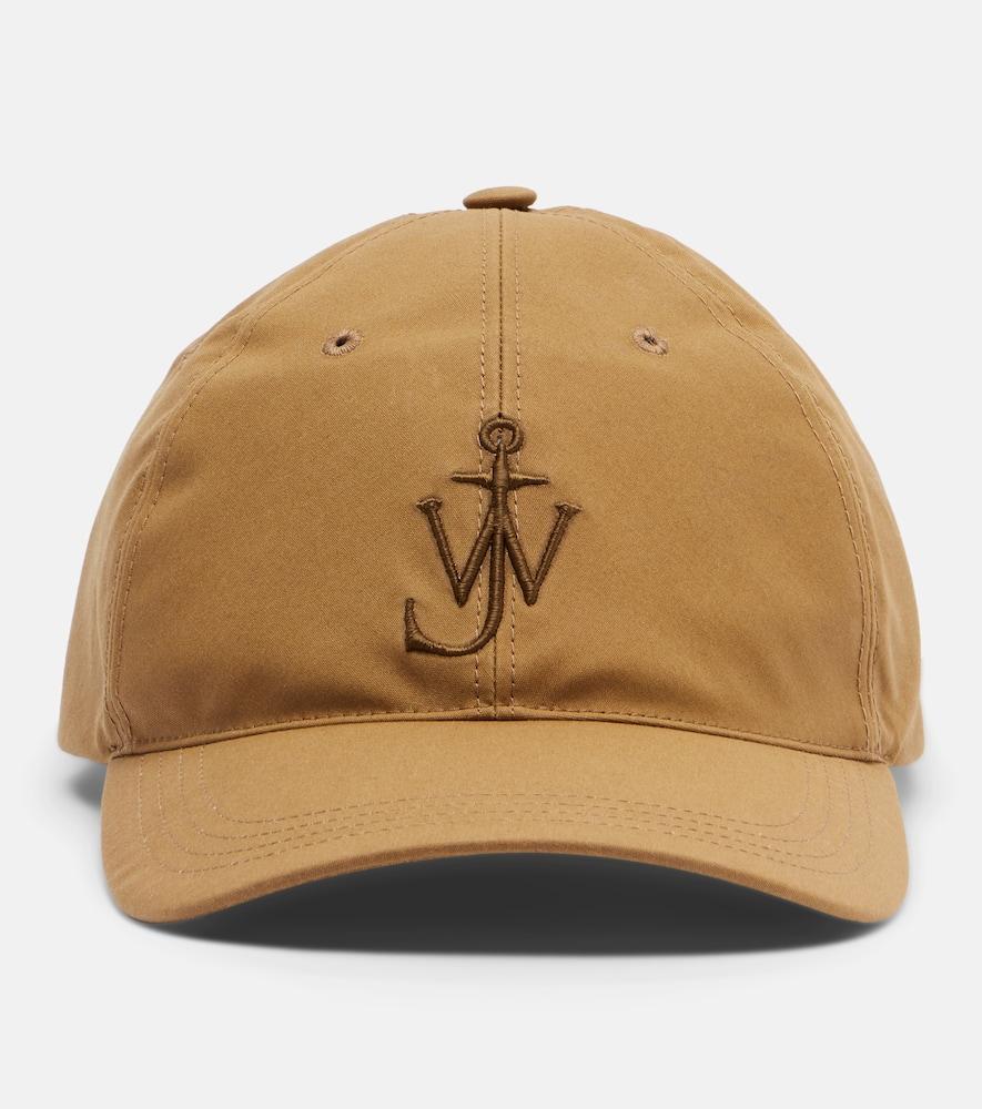 jw anderson logo cotton baseball cap
