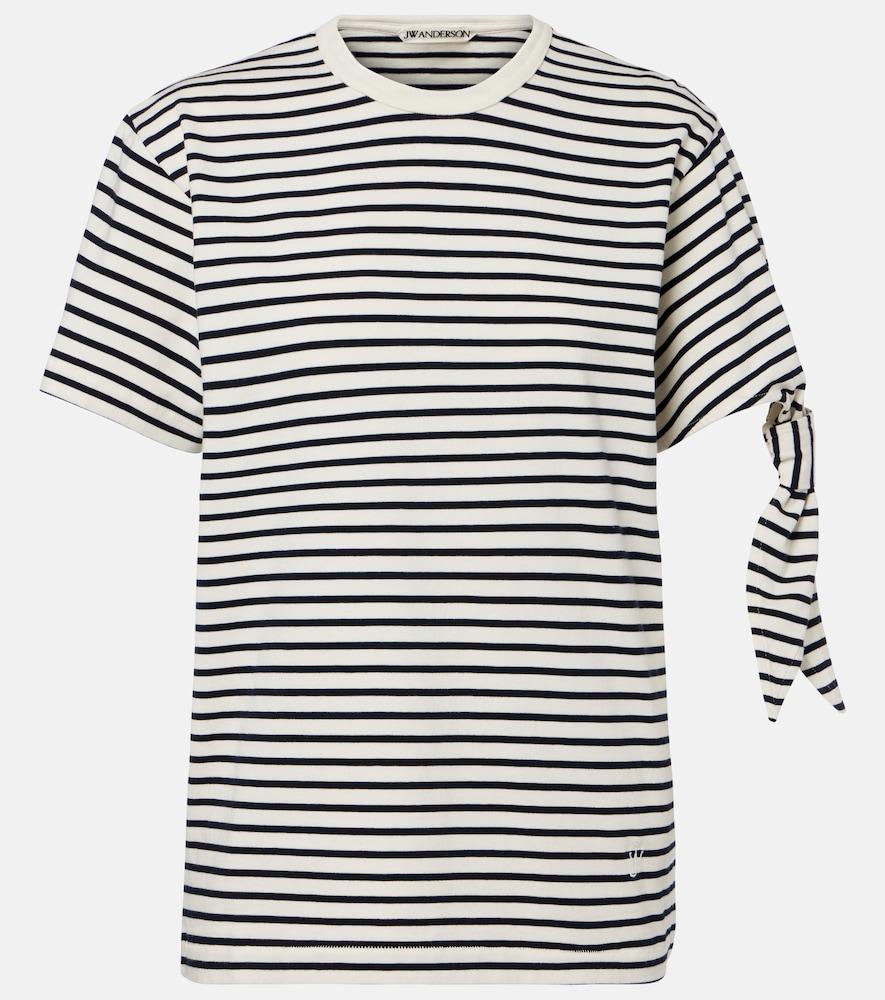 jw anderson striped cotton jersey t