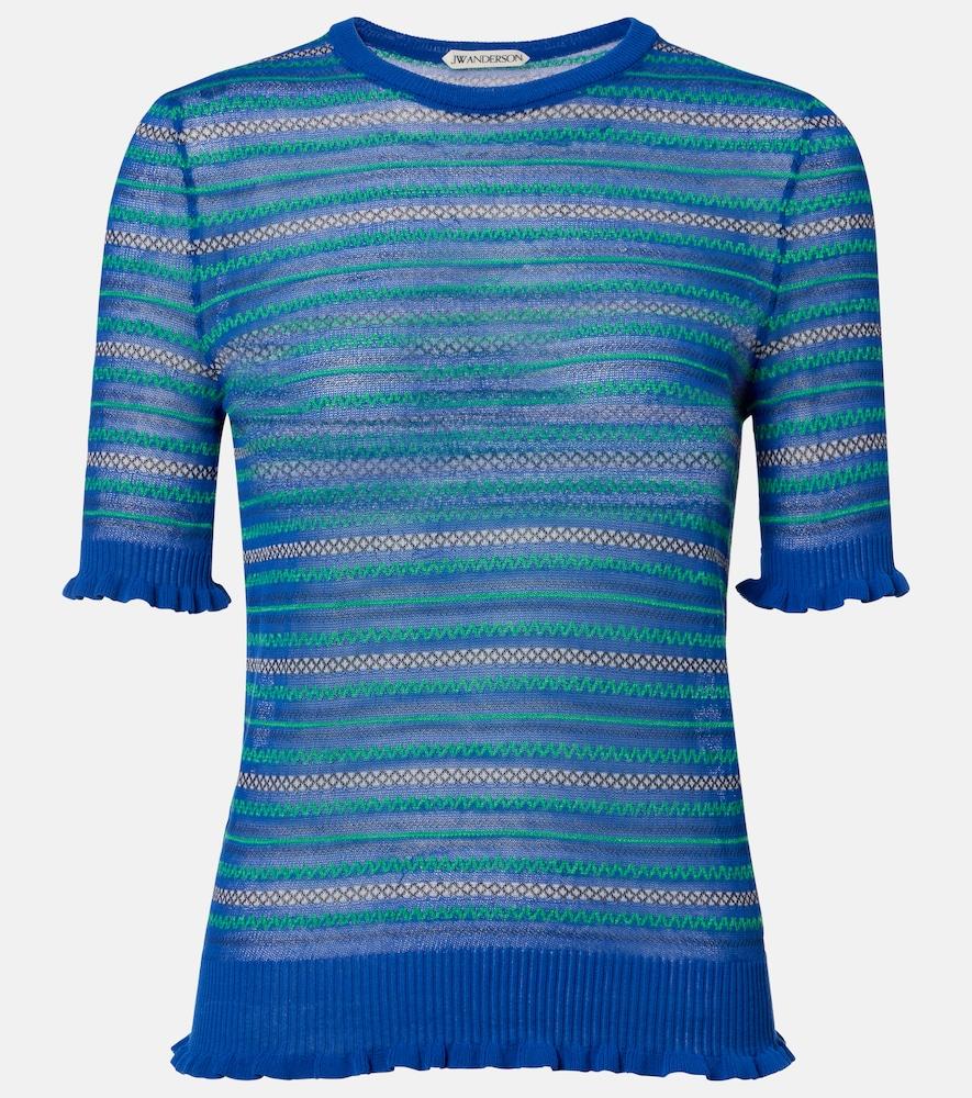 jw anderson striped cotton