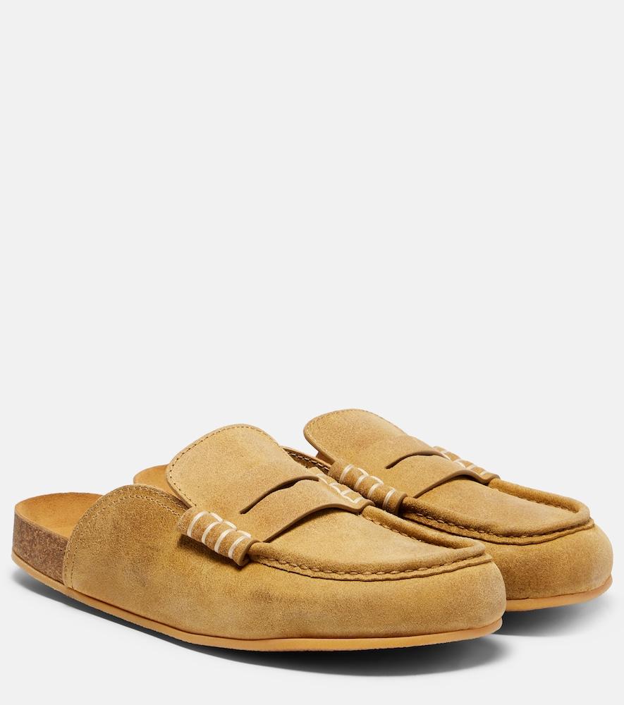jw anderson suede mules