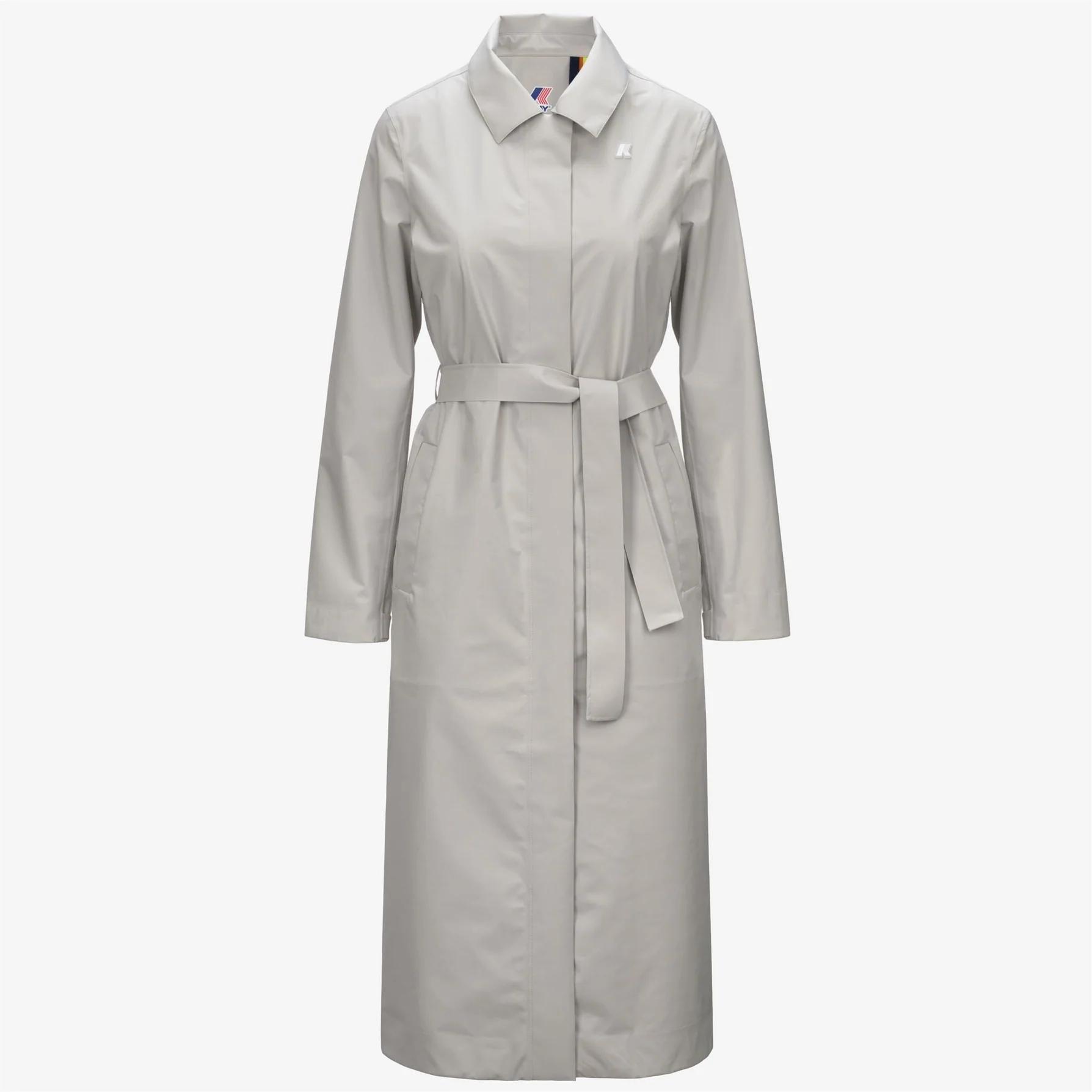 k-way barbra stretch 2l beige lt rec polyester polyurethane jacket - women