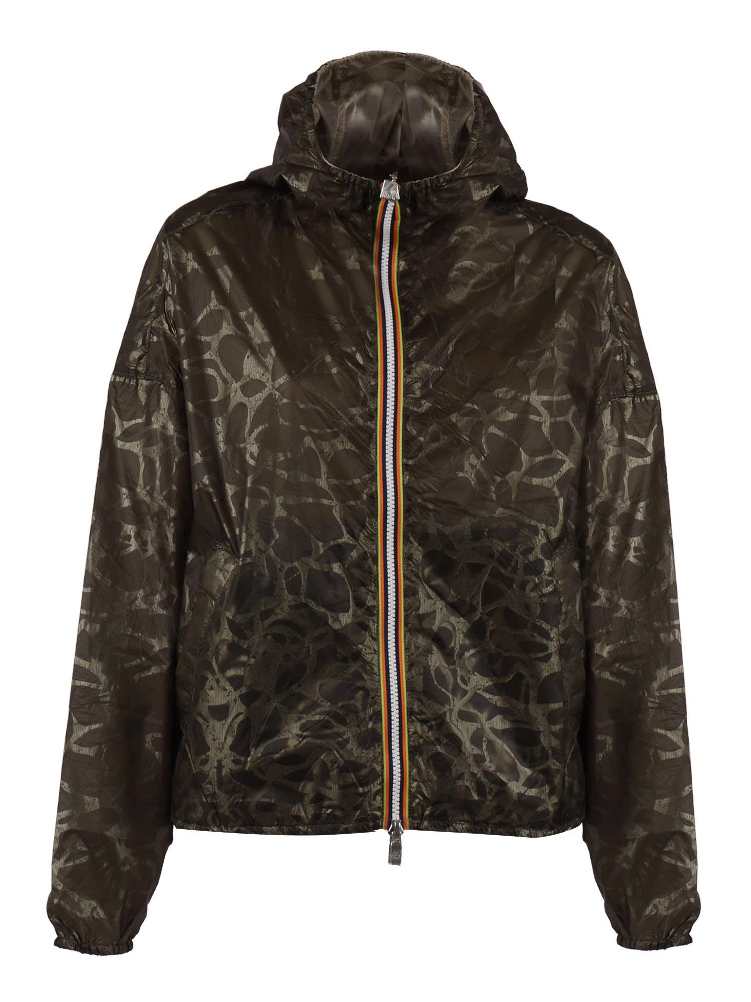 k-way laurette super light lami double jacket