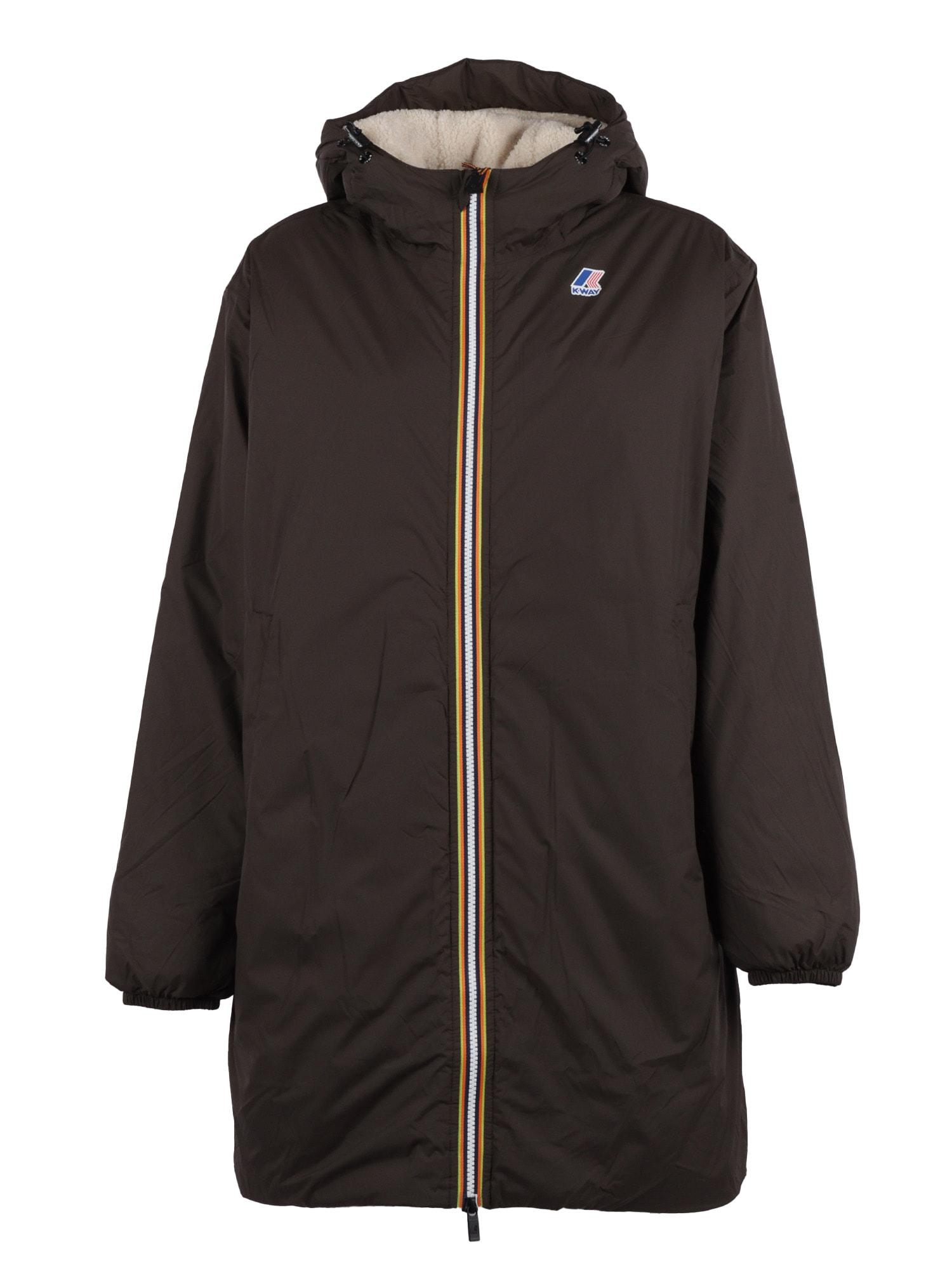 k-way le vrai 4.0 eiffel east orsett down jacket