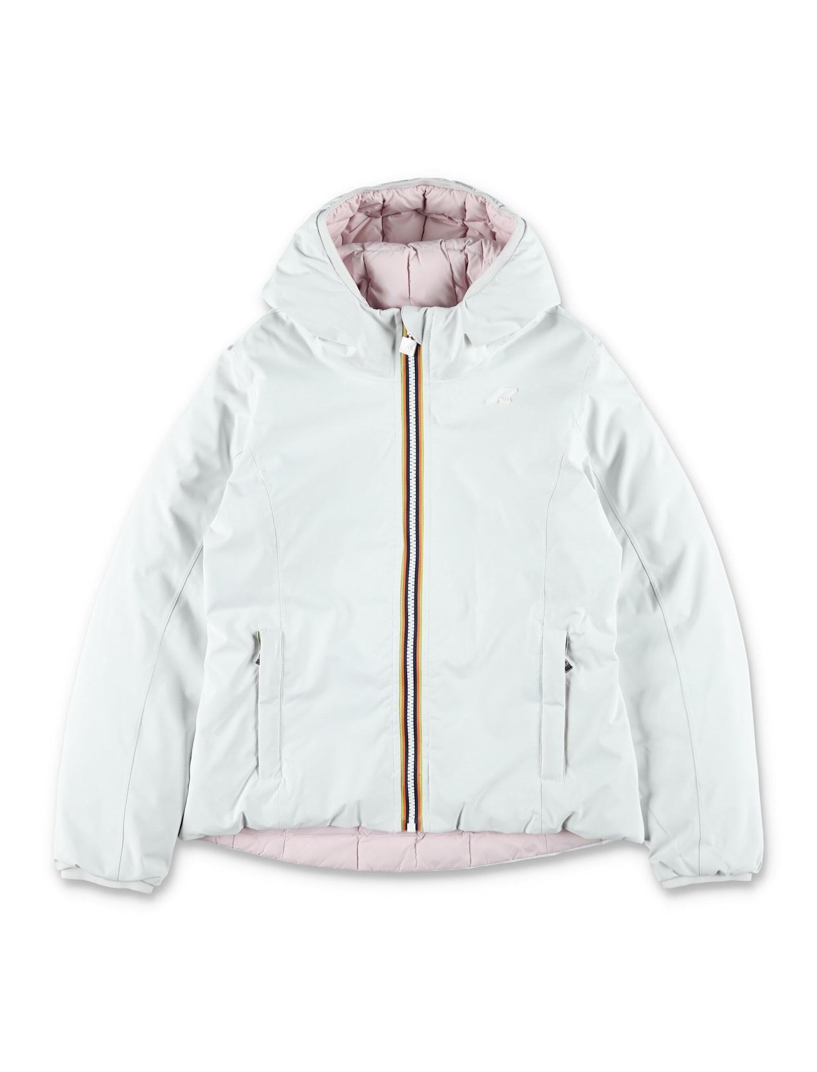 k-way lily st thermo reversible jacket for kids with primaloft insulation