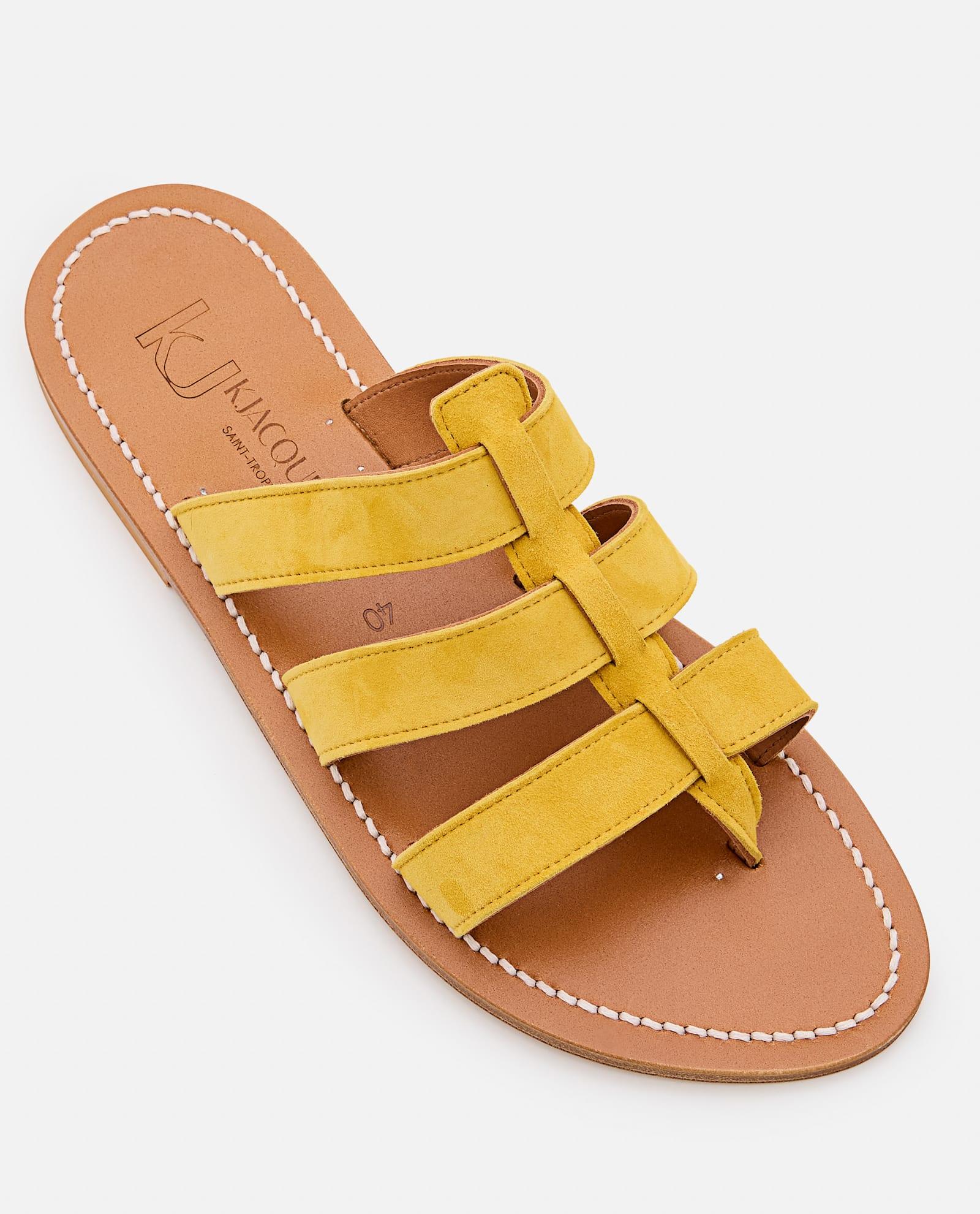 k. jacques dolon leather sandal