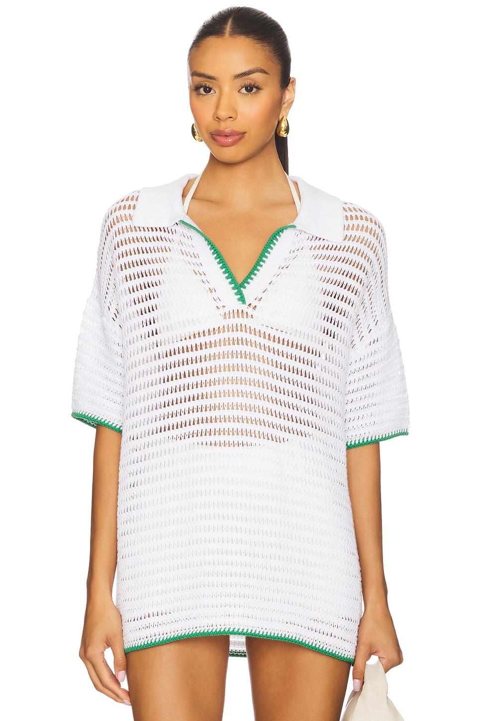 kacey open stitch top