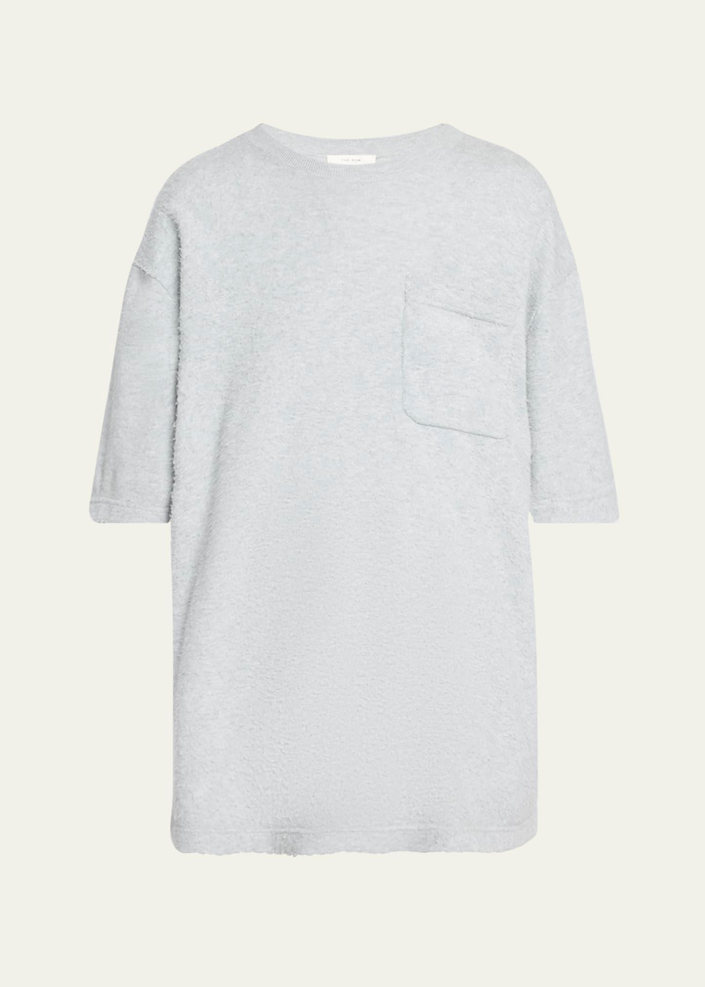 kaddy textured short-sleeve t-shirt