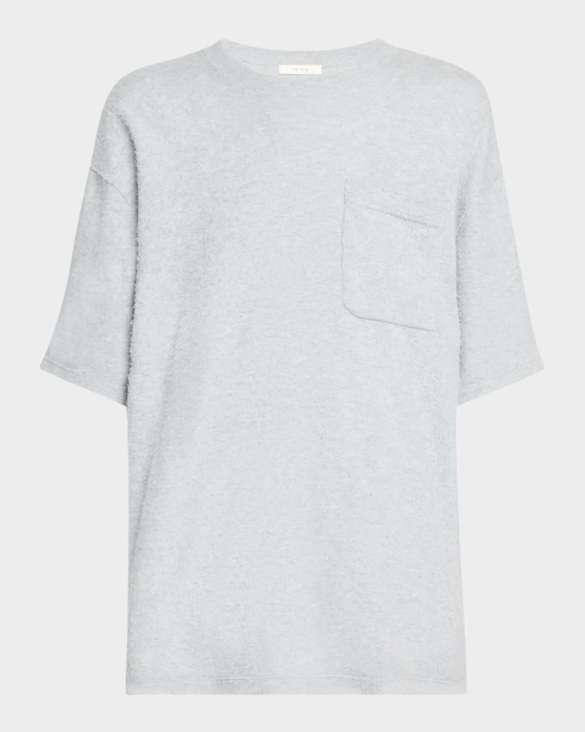 kaddy textured short-sleeve t-shirt