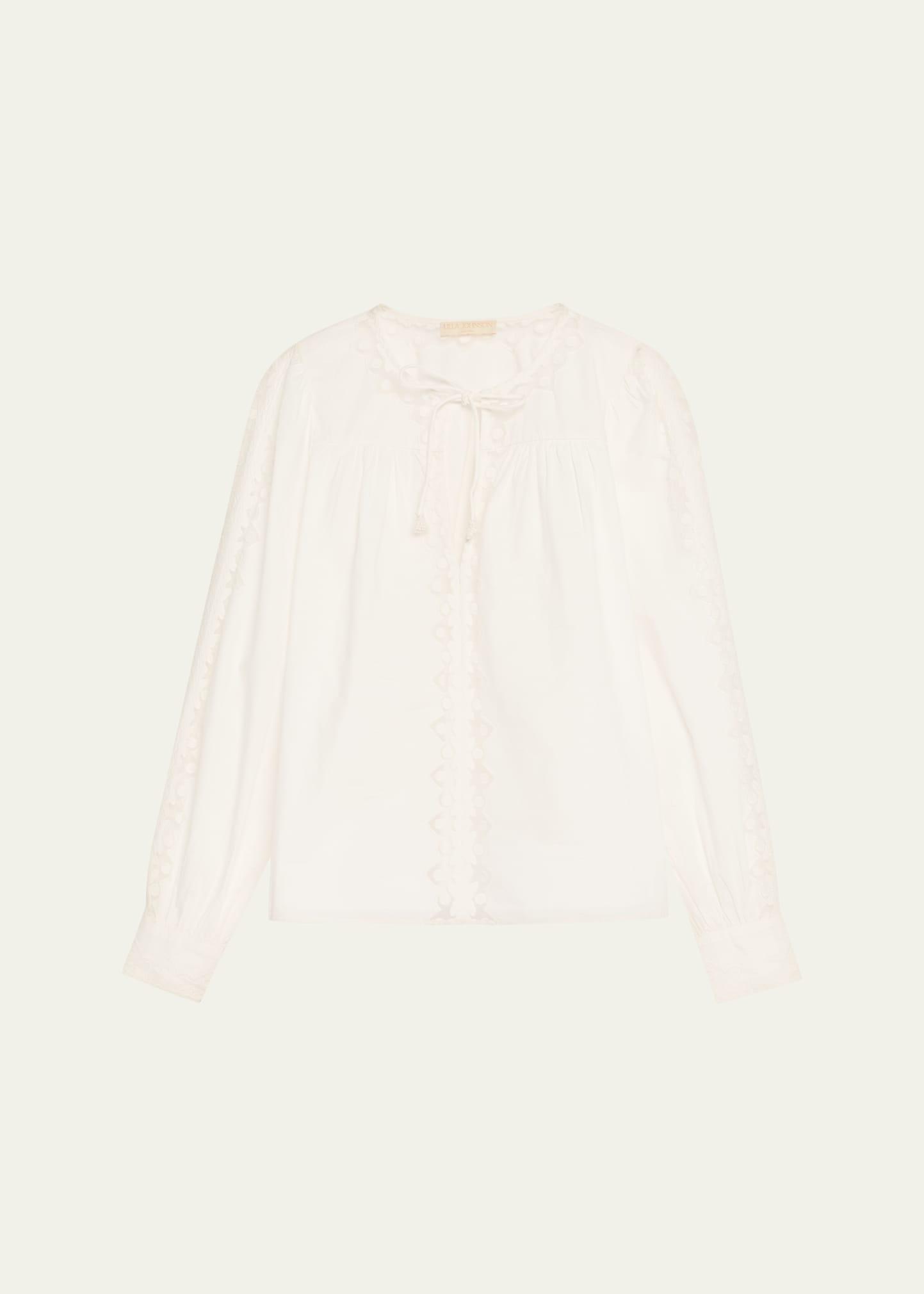 kady long-sleeve blouse