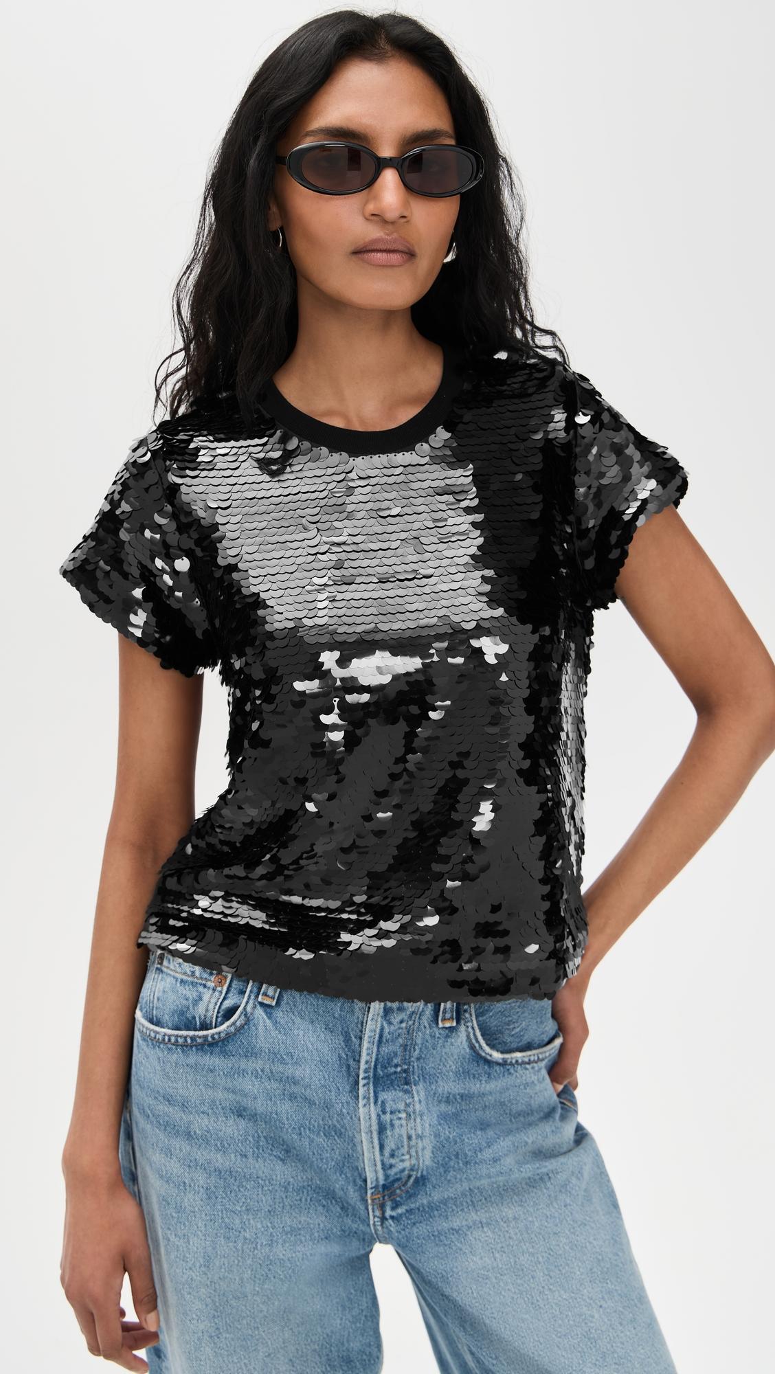 kai paillette sequin top
