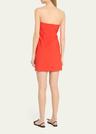 kaia strapless mini dress