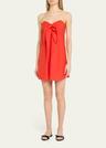 kaia strapless mini dress