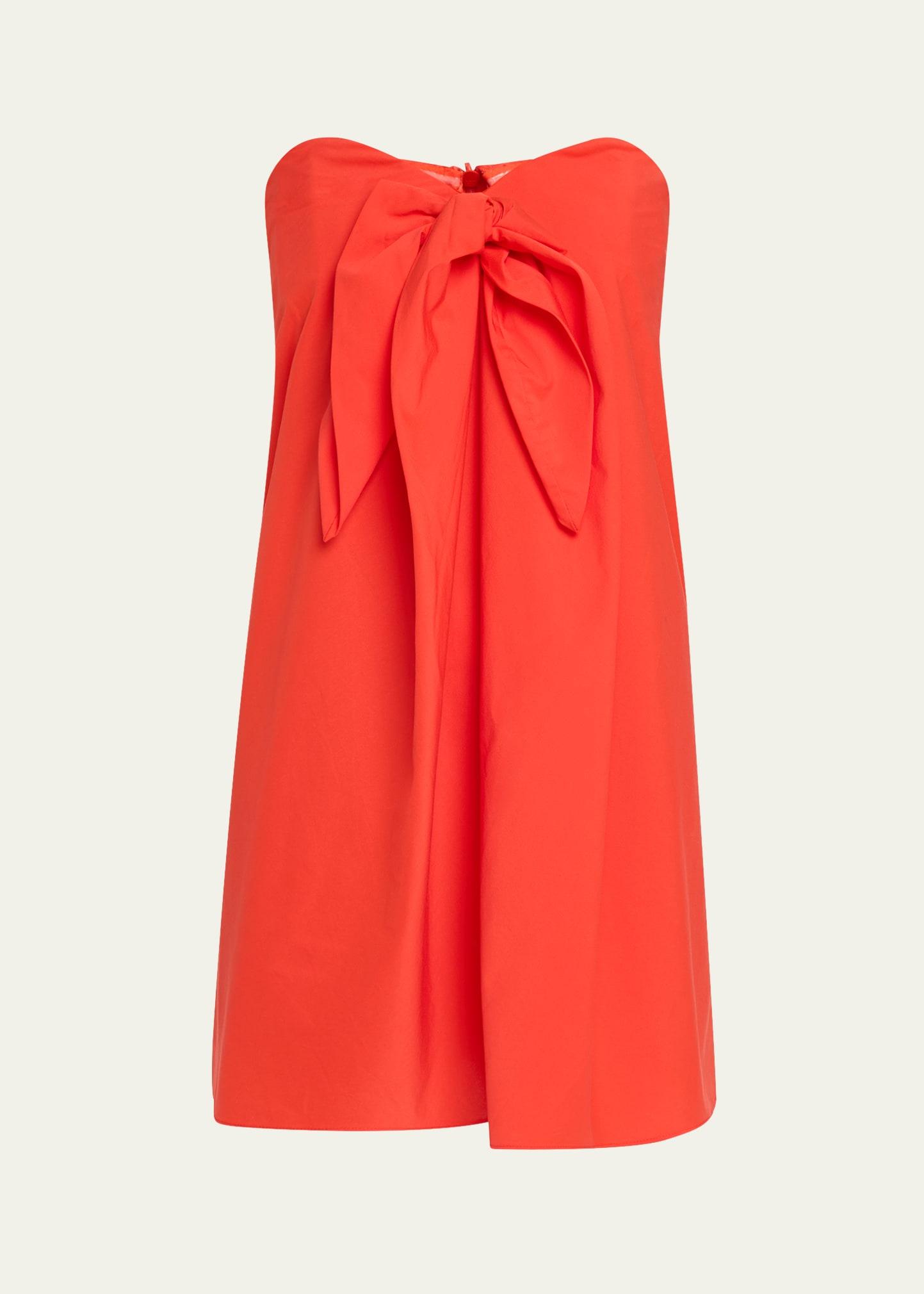 kaia strapless mini dress
