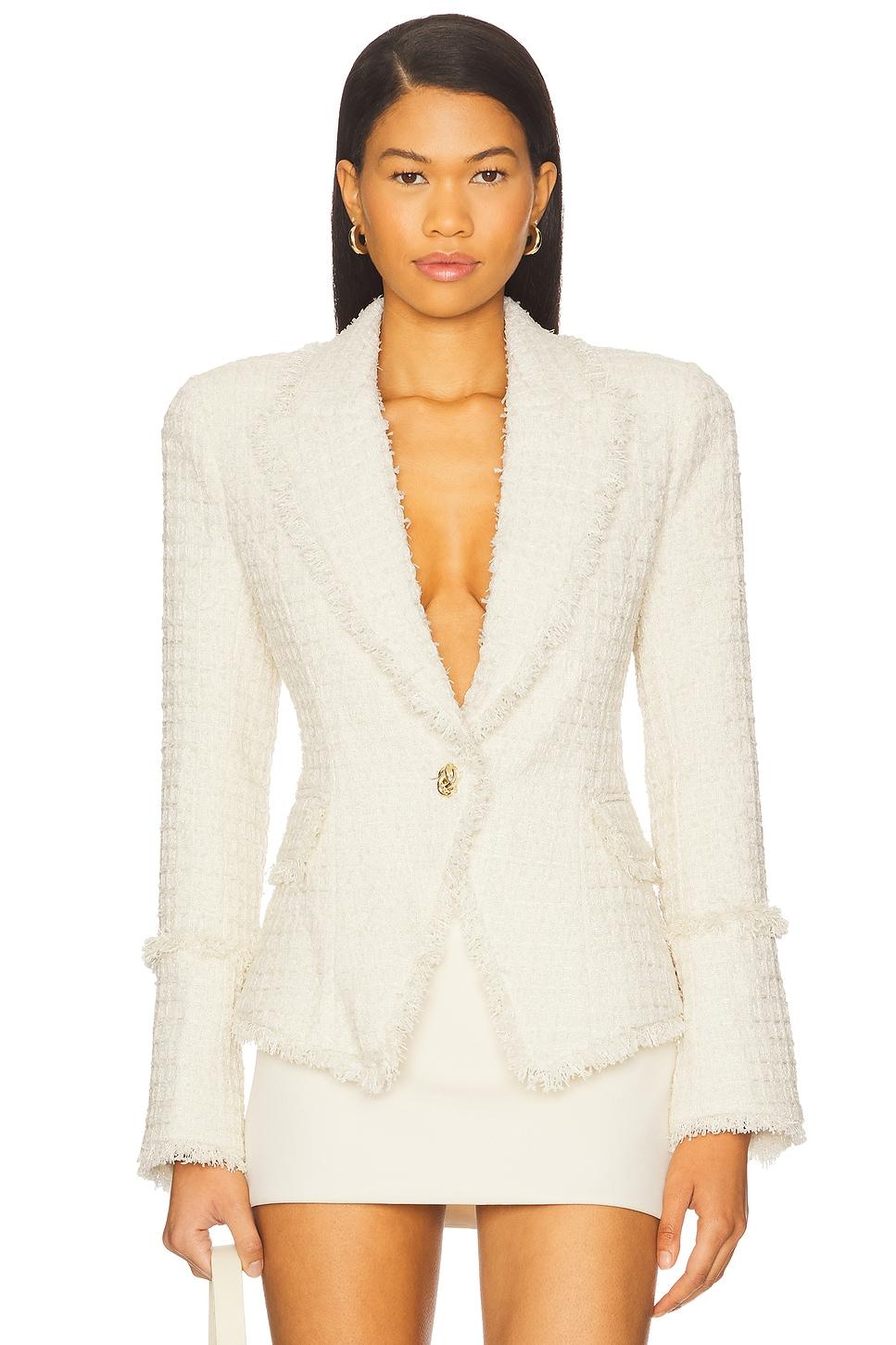 kaisley blazer with fray