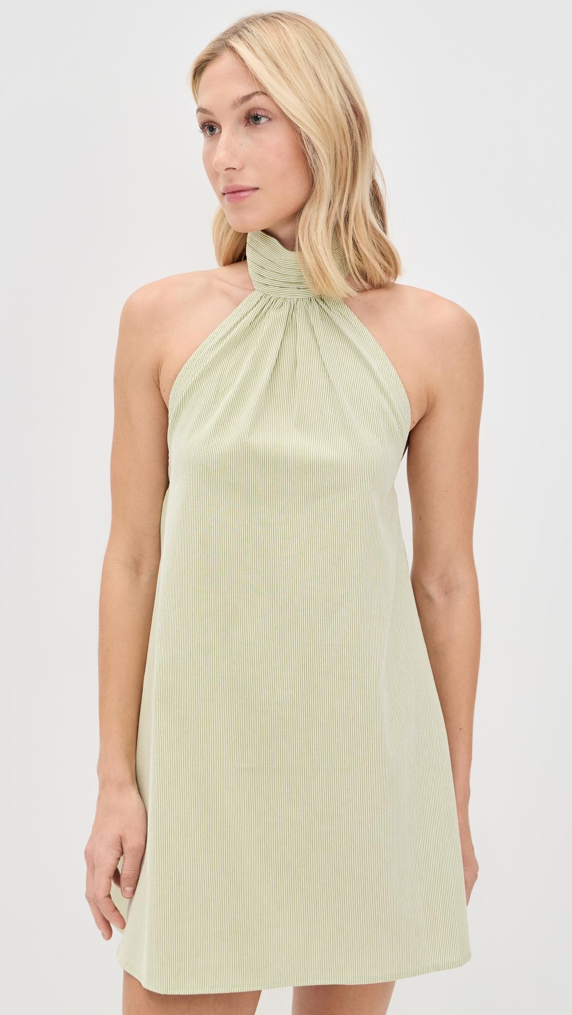 kaito stripe mini dress