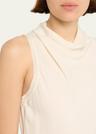 kalena cowl-neck dress
