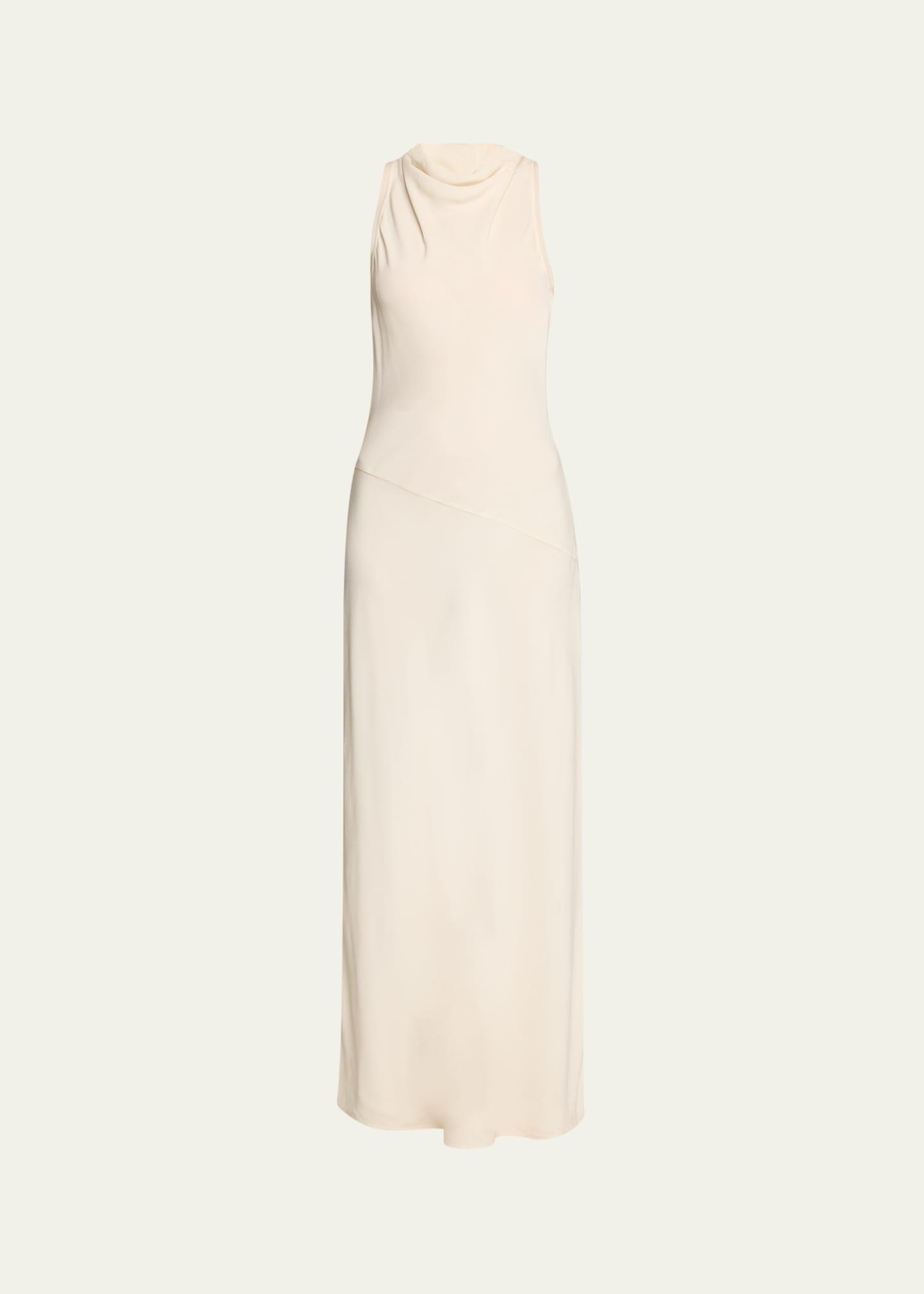 kalena cowl-neck dress