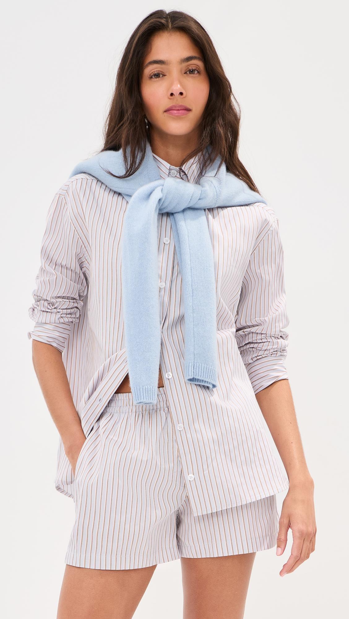 kali tie back button down