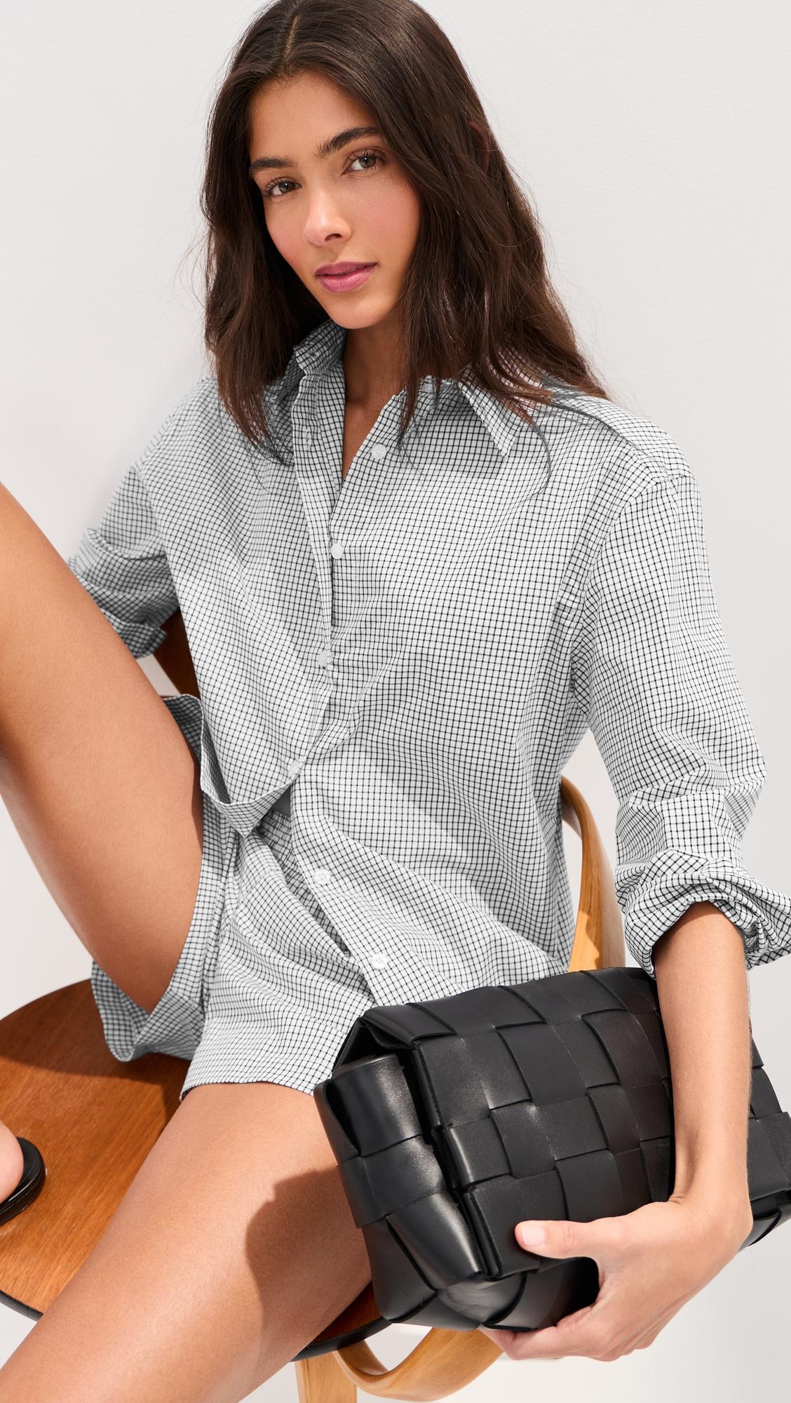kali tie back button down