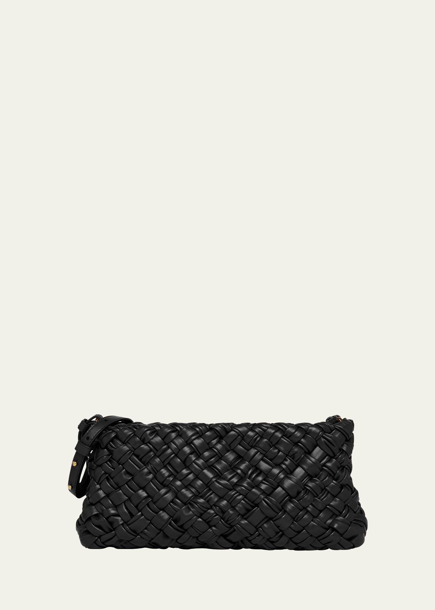 kalimero leather shoulder bag