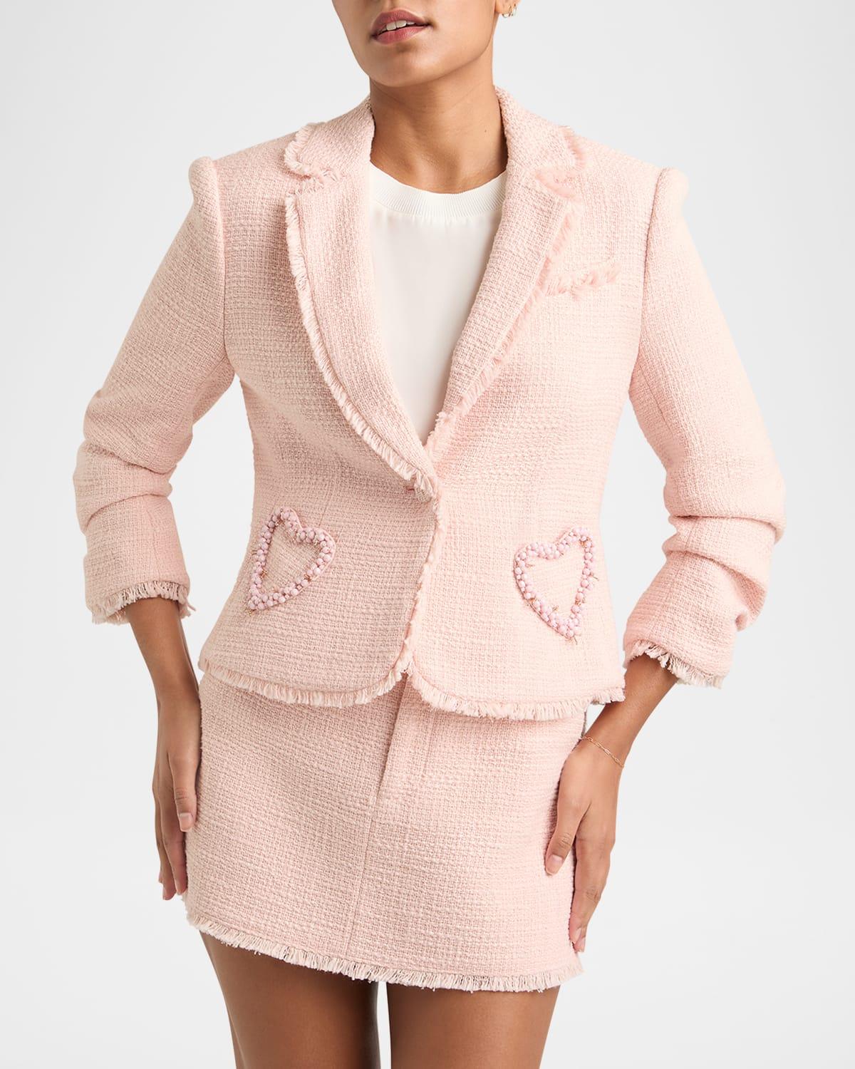 kalina textured mini skirt