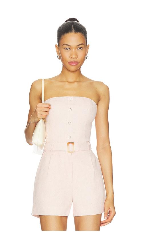 karina grimaldi suri bodysuit in pink.